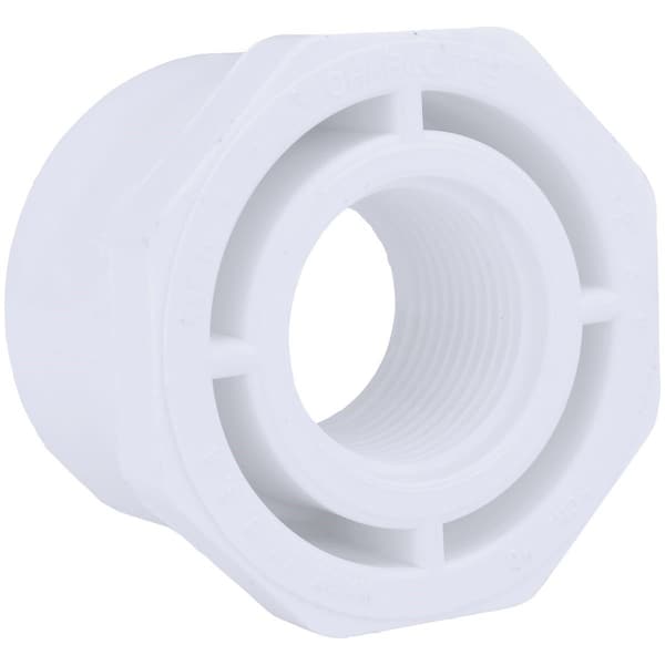 Charlotte Pipe And Foundry 2 In. SPG x 1 In. FPT Schedule 40 PVC Bushing PVC 02108 2800HA - main